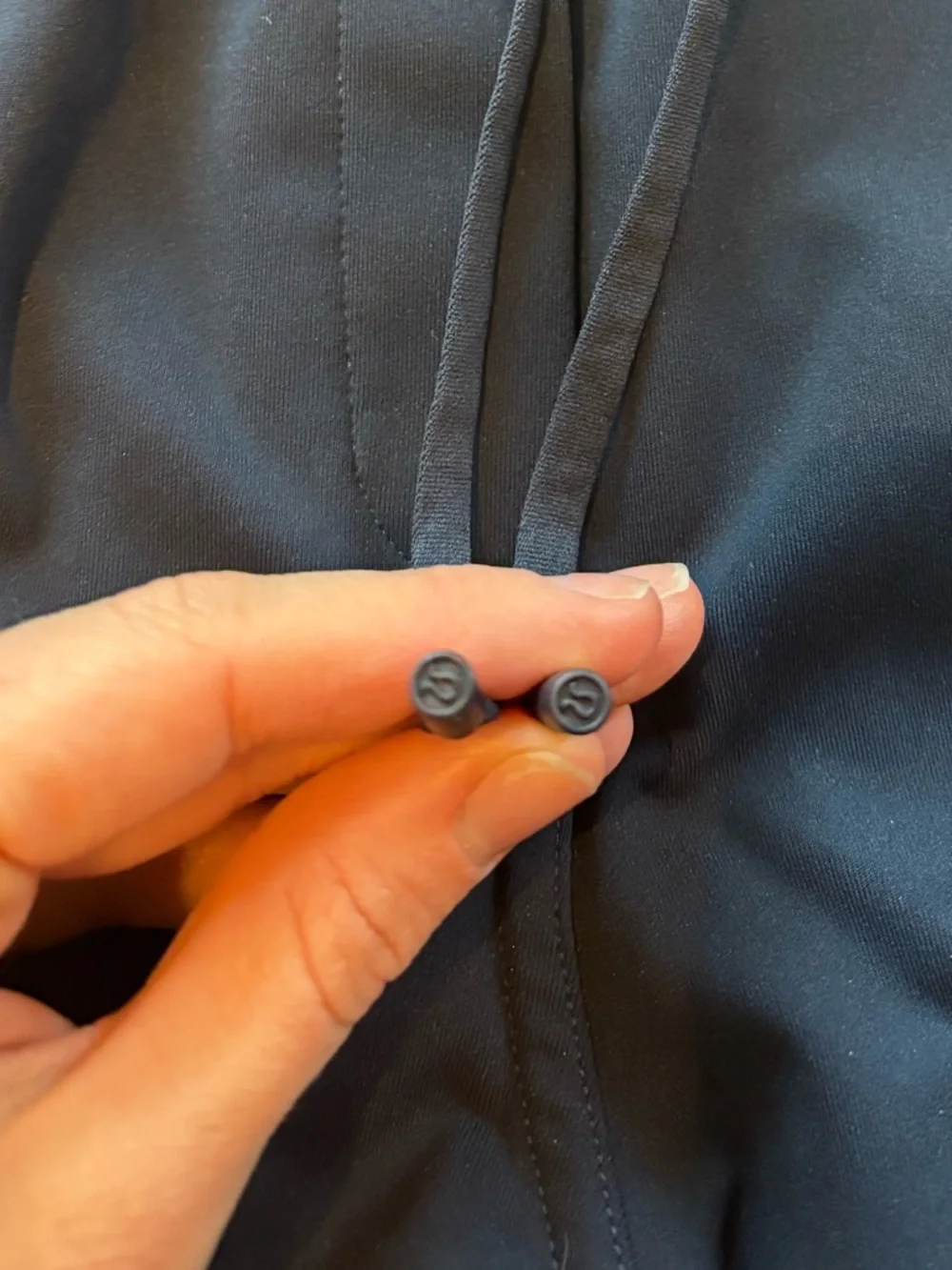 Lululemon Women’s Tapered Luxtreme Pants Cropped Size Large Navy LW5FWDS - Picture 2 of 9